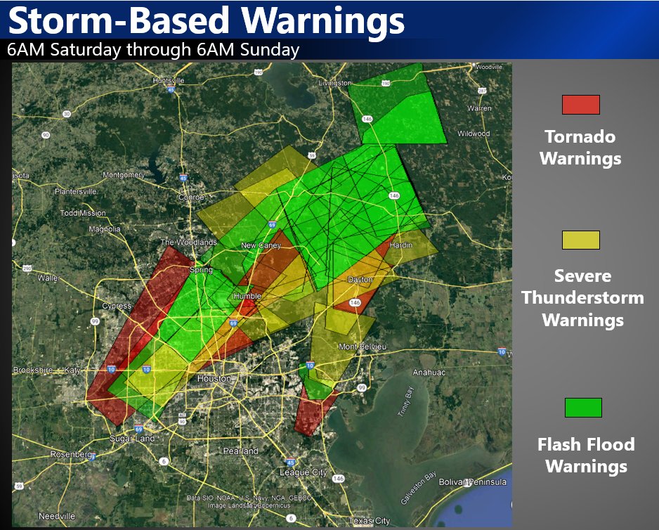 Houston Texas Tornado Risk
